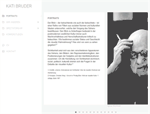 Tablet Screenshot of katrinbruder.com